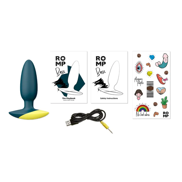 Male Sex Toys ROMP ROMP Bass Vibrating Anal Plug
