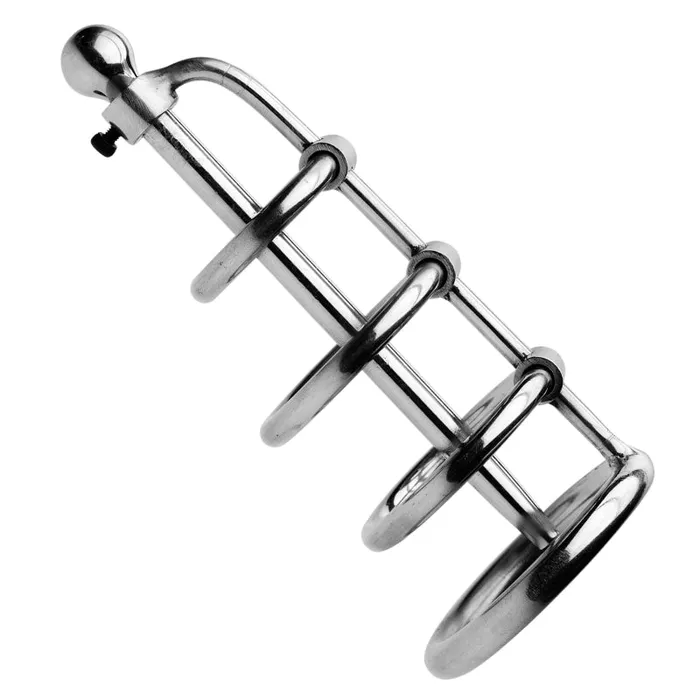 Male Sex Toys XR Brands Master Series Master Series Gates of Hell With Urethral Plug Male Sex Toys XR Brands Master Series Master Series Gates of Hell With Urethral Plug