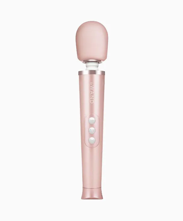 Petite Wand Massager by Le Wand in Rose Gold Le Wand Vibrators