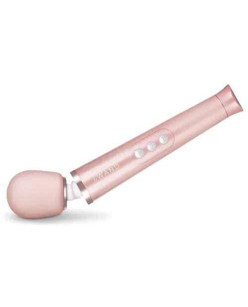 Petite Wand Massager by Le Wand in Rose Gold Le Wand Vibrators