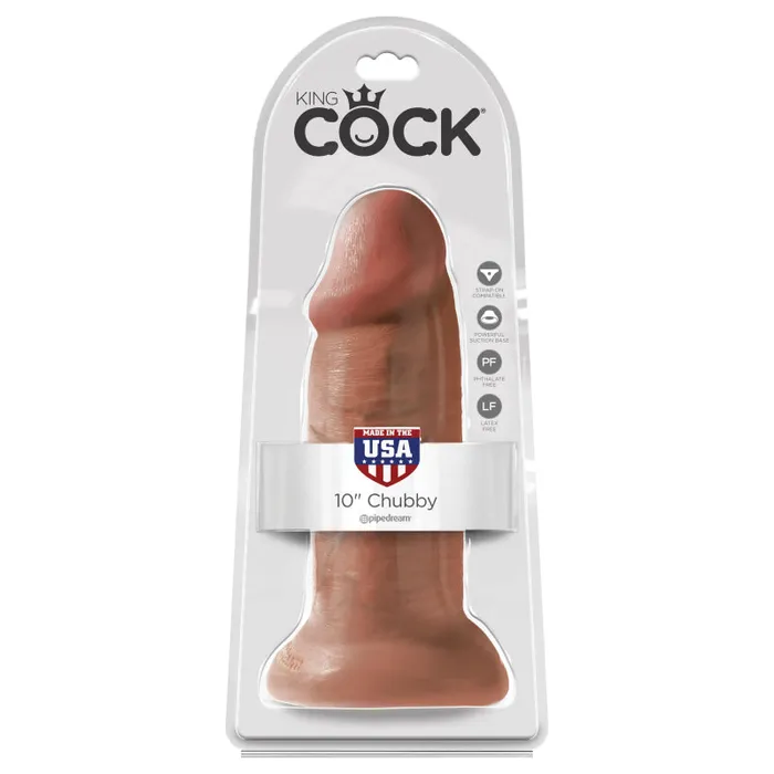 Pipedream Dildos King Cock 10 Chubby Tan Pipedream Dildos King Cock 10 Chubby Tan
