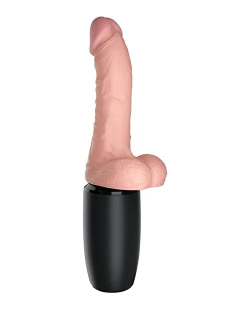 Pipedream Products Dildos King Cock Plus Thrusting Warming Vibrating 65 Triple Threat Dong Pipedream Products Dildos King Cock Plus Thrusting Warming Vibrating 65 Triple Threat Dong