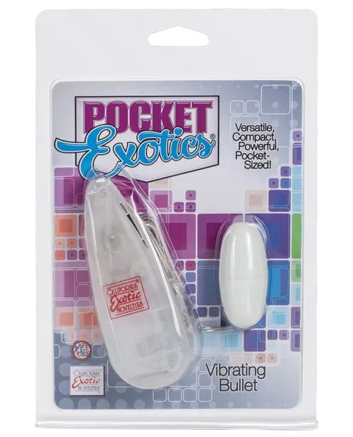 Pocket Exotics Ivory Bullet CalExotics Female Sex Toys Pocket Exotics Ivory Bullet CalExotics Female Sex Toys