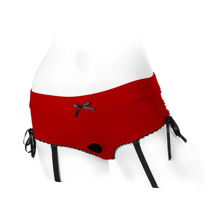 SpareParts Anal Spareparts Sasha Harness Red and Black