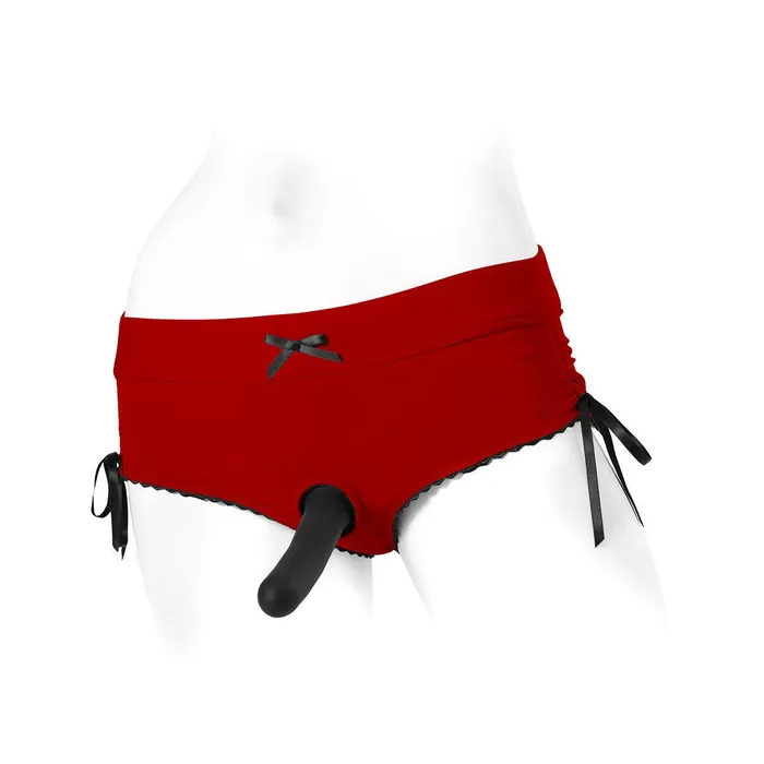 SpareParts Anal Spareparts Sasha Harness Red and Black