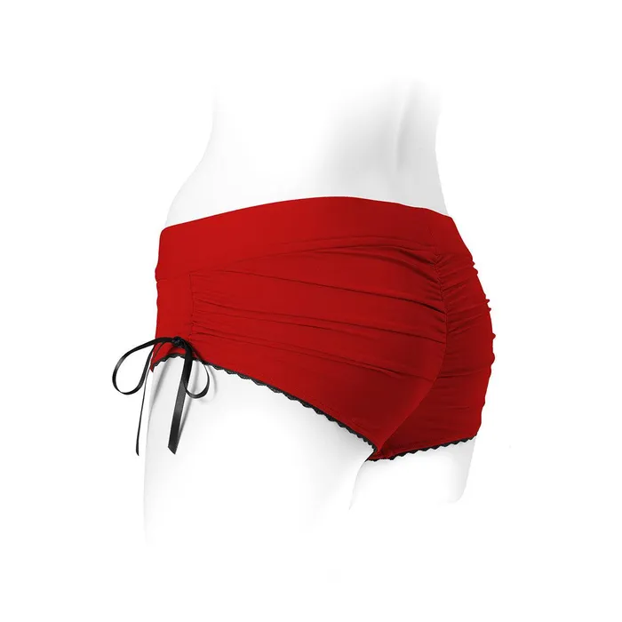 SpareParts Anal Spareparts Sasha Harness Red and Black