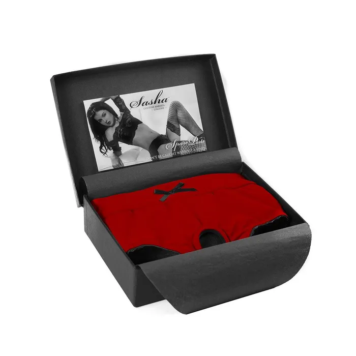 SpareParts Anal Spareparts Sasha Harness Red and Black