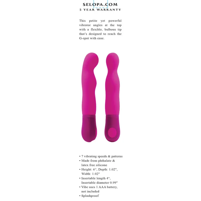 Vibrators G Wow Pink Selopa Vibrators G Wow Pink Selopa