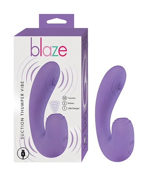 Vibrators Nasstoys Blaze Suction Thumper Vibe