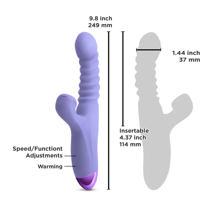 Vibrators Nsnovelties Luxe Nova Purple