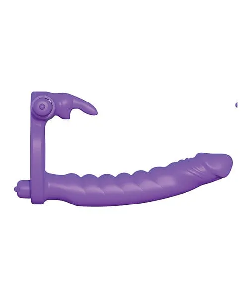 Vibrators Pipedream Products Fantasy CRingz Silicone Double Pene Rabbit Purple Vibrators Pipedream Products Fantasy CRingz Silicone Double Pene Rabbit Purple