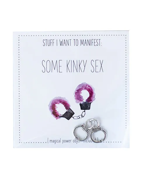 Warm Human Some Kinky Sex Mini Card Charm Warm Human Female Sex Toys
