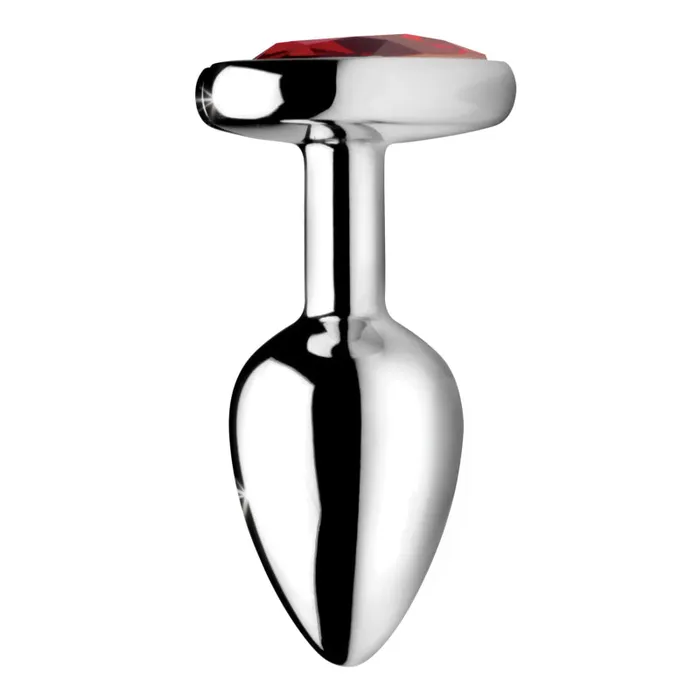 XR Brands Booty Sparks Red Heart Gem Anal Plug Medium Male Sex Toys XR Brands Booty Sparks Red Heart Gem Anal Plug Medium Male Sex Toys