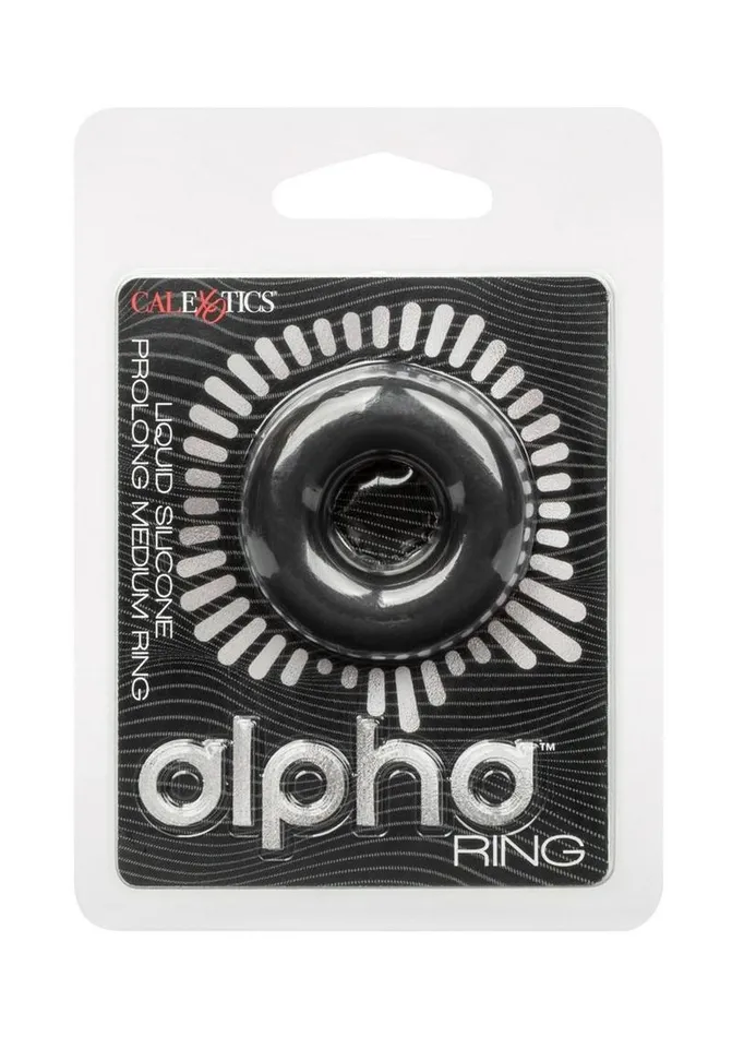 Alpha Male Sex Toys Alpha Liquid Silicone Prolong Cock Ring