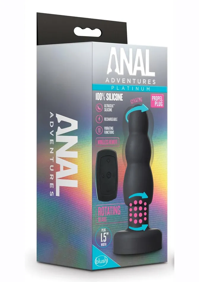 Anal Anal Adventures Anal Adventures Platinum Propel Butt Plug Anal Anal Adventures Anal Adventures Platinum Propel Butt Plug