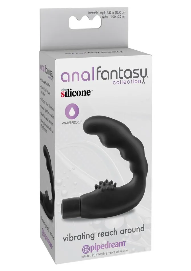 Anal Fantasy Collection Male Sex Toys Anal Fantasy Collection Vibrating Reach Around Silicone Massager Waterproof Anal Fantasy Collection Male Sex Toys Anal Fantasy Collection Vibrating Reach Around Silicone Massager Waterproof