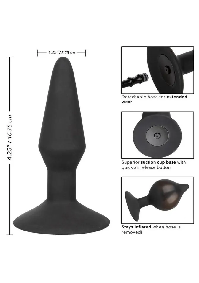 Anal Medium Silicone Inflatable Plug Male Sex Toys