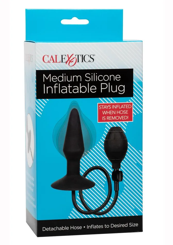Anal Medium Silicone Inflatable Plug Male Sex Toys Anal Medium Silicone Inflatable Plug Male Sex Toys