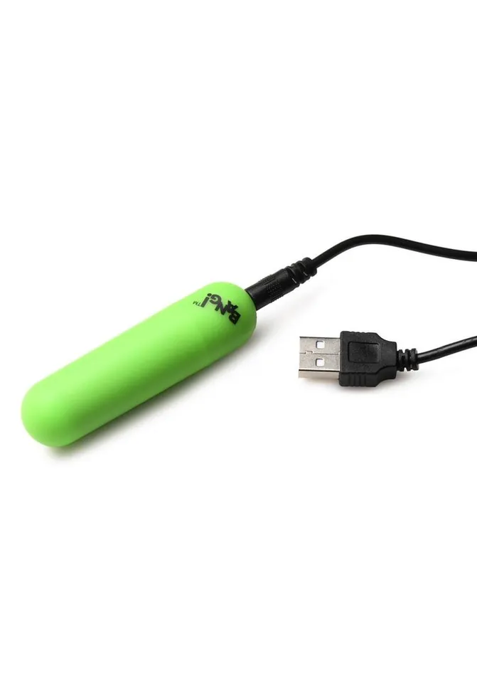 Bang 28x Glow In The Dark Rechargeable Silicone Bullet with Remote BANG Female Sex Toys Bang 28x Glow In The Dark Rechargeable Silicone Bullet with Remote BANG Female Sex Toys