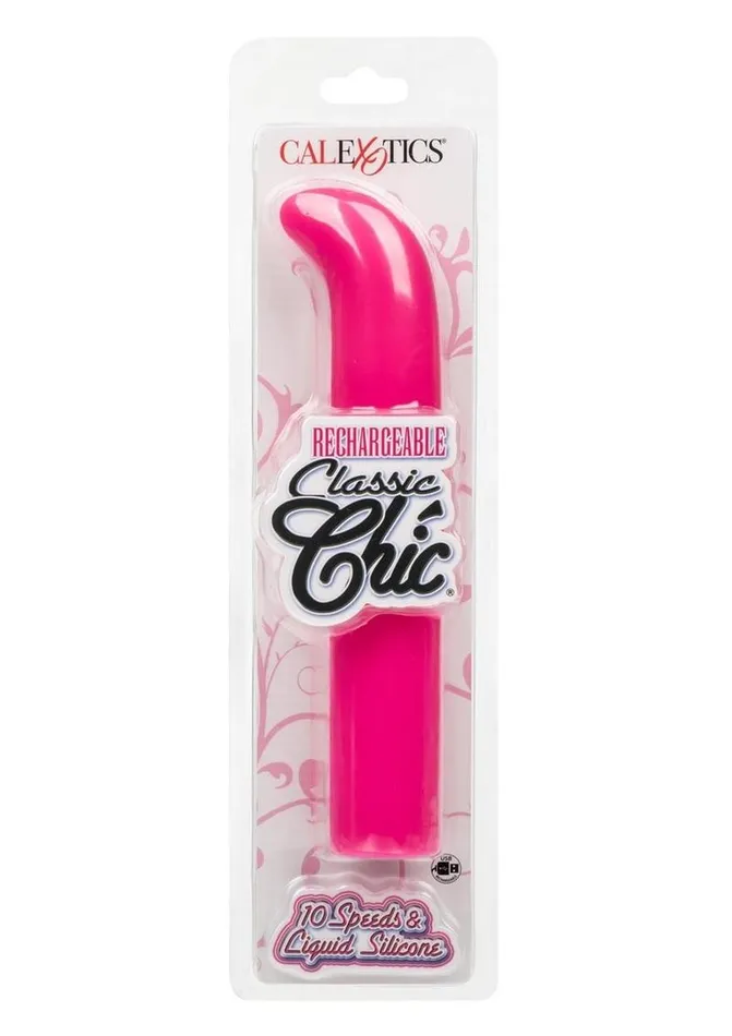 Classic Chic Female Sex Toys Rechargeable Classic Chic Standard G Silicone Vibrator