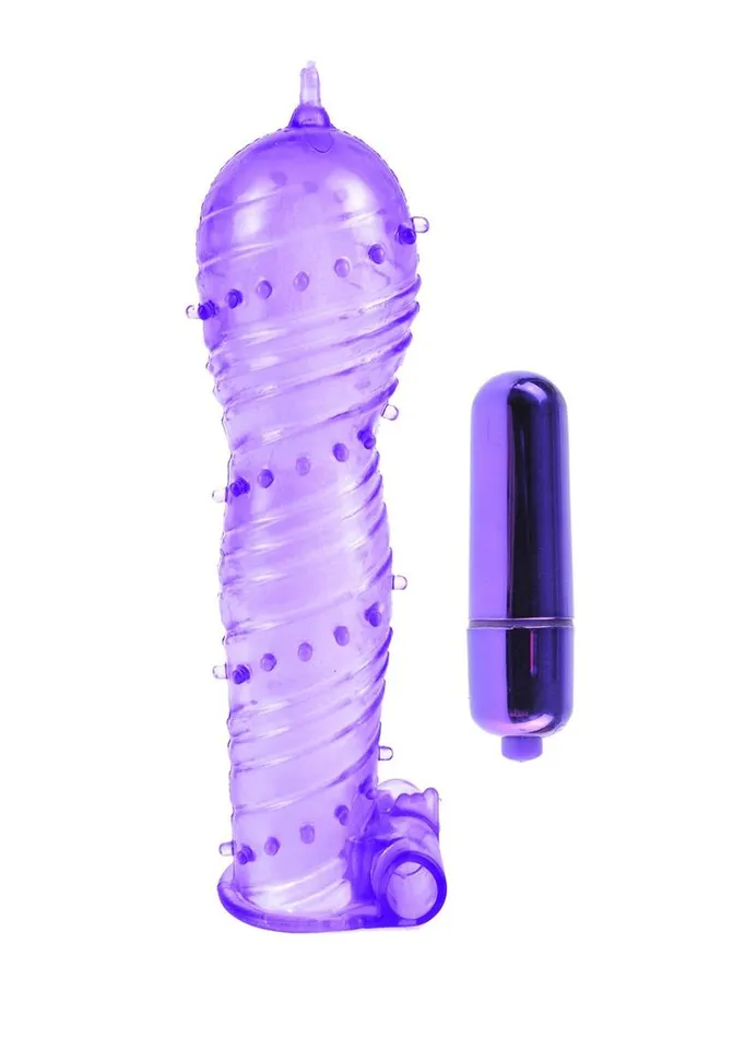 Classix Classix Textured Sleeve and Bullet Vibrator Female Sex Toys Classix Classix Textured Sleeve and Bullet Vibrator Female Sex Toys
