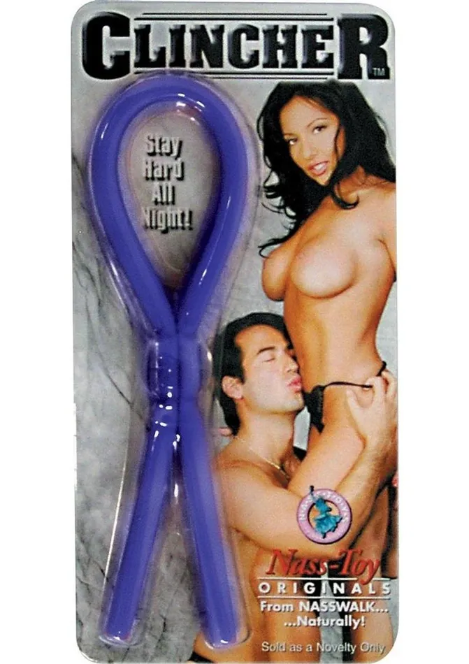 Clincher Adjustable Rubber Tie Cock Ring Nasstoys Male Sex Toys