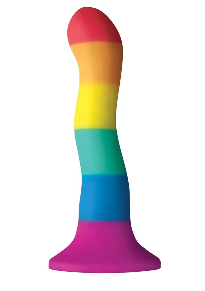 Colours Colours Pride Edition Wave Silicone Dildo Female Sex Toys