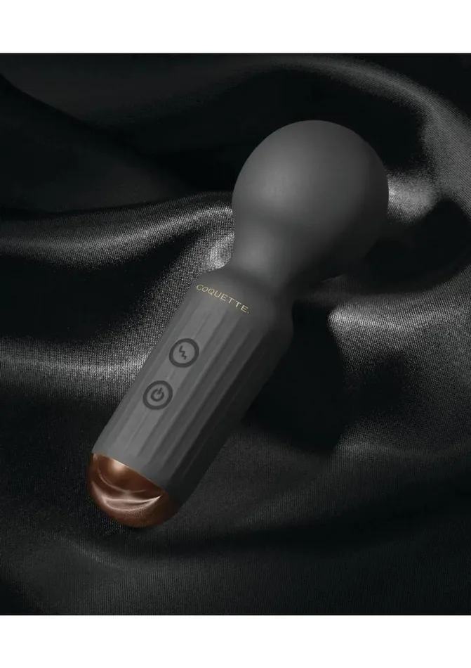 Coquette The Small Wonder Rechargeable Silicone Mini Wand Coquette Female Sex Toys