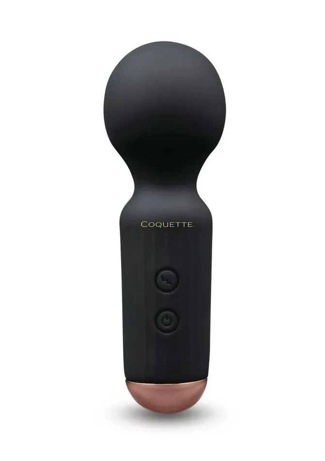 Coquette The Small Wonder Rechargeable Silicone Mini Wand Coquette Female Sex Toys