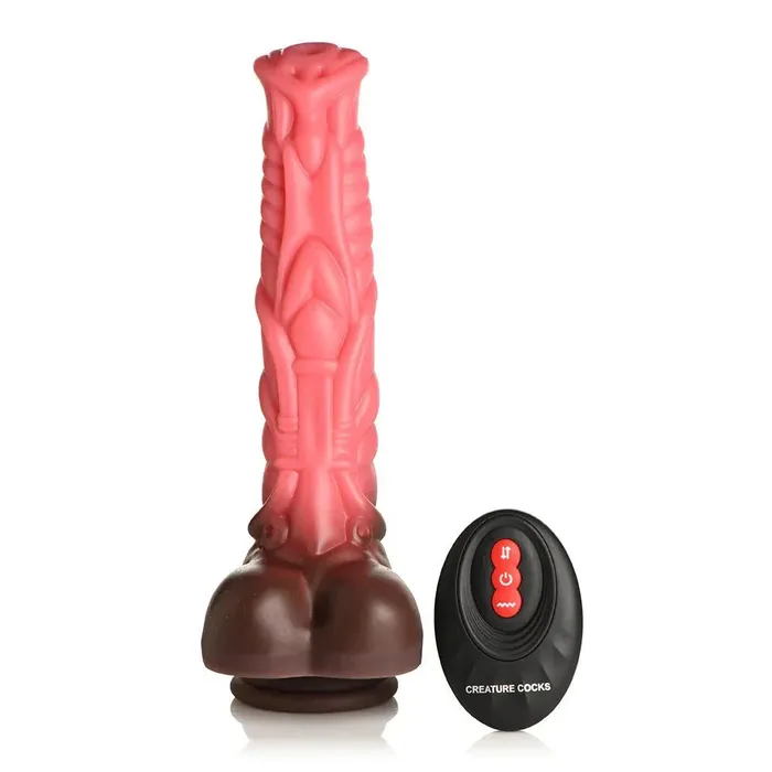 Creature Cocks Centaur Thrusting Vibrating Silicone Dildo with Remote Control XR LLC Female Sex Toys Creature Cocks Centaur Thrusting Vibrating Silicone Dildo with Remote Control XR LLC Female Sex Toys