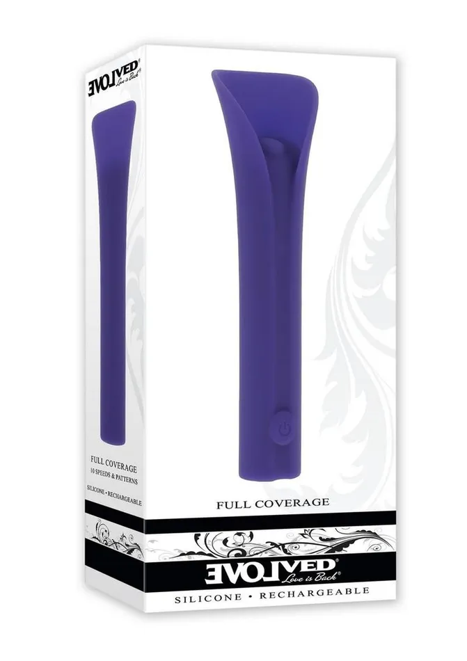 Evolved Female Sex Toys Full Coverage Rechargeable Silicone Bullet