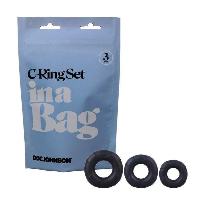Female Sex Toys Doc Johnson Doc Johnson Cockring Set In A Bag