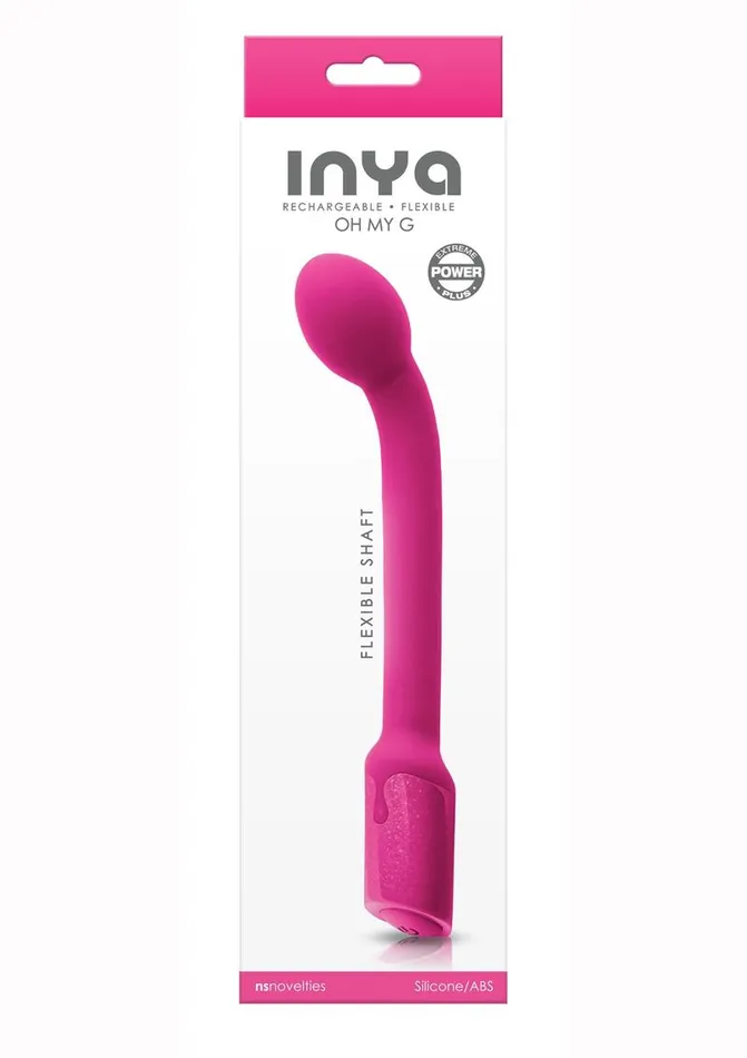 Female Sex Toys Inya Oh My G Silicone Rechargeable Wand Inya