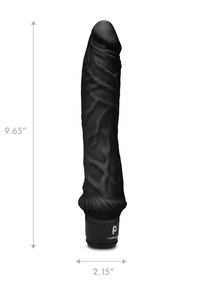 Female Sex Toys Powercocks Powercocks Silicone Rechargeable Girthy Realistic Vibrator