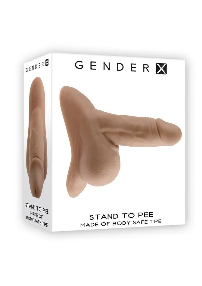 Gender X Gender X Tpe Stand to Pee Hollow Dong Dildos