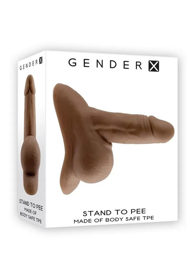Gender X Gender X Tpe Stand to Pee Hollow Dong Dildos