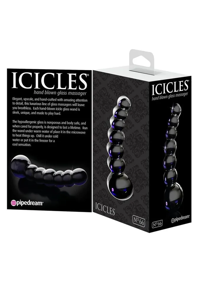 Icicles Anal Icicles No 66 Beaded Anal Probe Icicles Anal Icicles No 66 Beaded Anal Probe