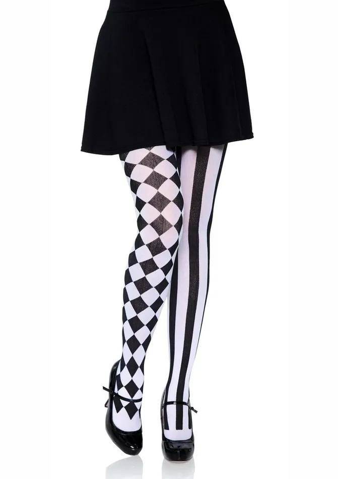 Leg Avenue Vibrators Leg Avenue Harlequin Pantyhose
