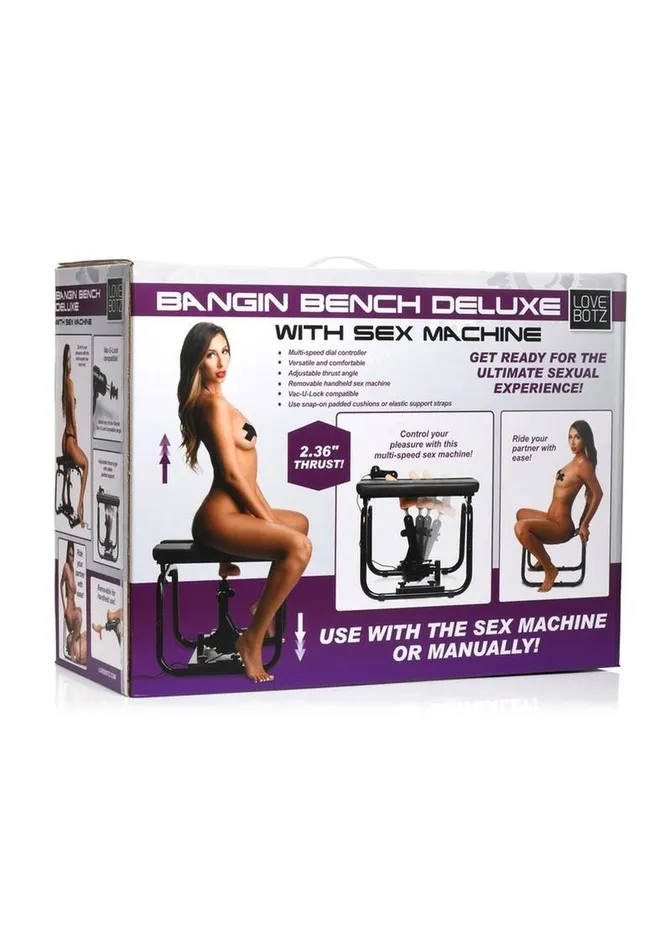 Lovebotz Deluxe Bangin Bench with Sex Machine Lovebotz Female Sex Toys