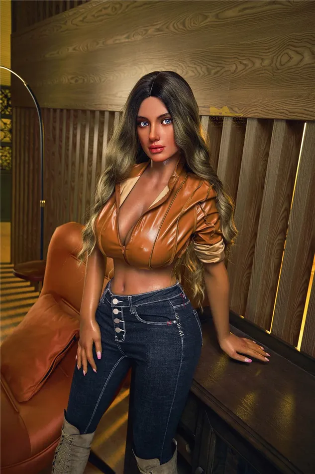 Male Sex Toys Irontech Doll 165cm5ft5 Gcup Silicone Sex Doll S17 Luna Dark tanned