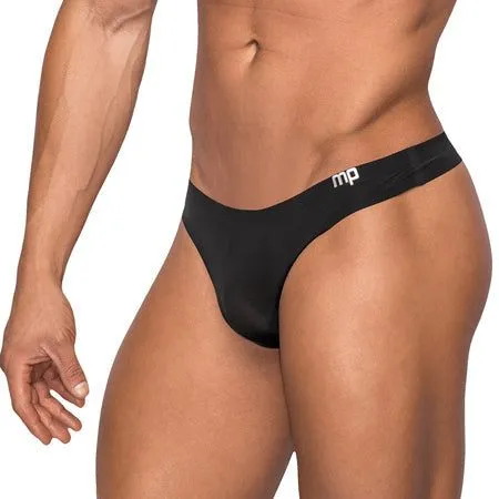 Male Sex Toys Male Power Male Power Seamless Sleek Thong with Sheer Pouch