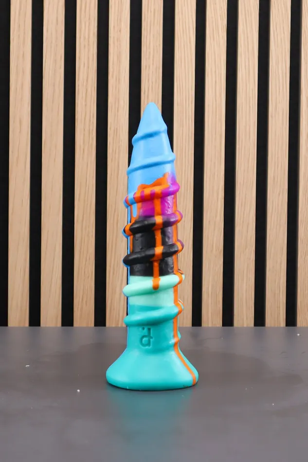 Male Sex Toys PhreakClub Screw Large Soft GITD FLOP uneven base shape