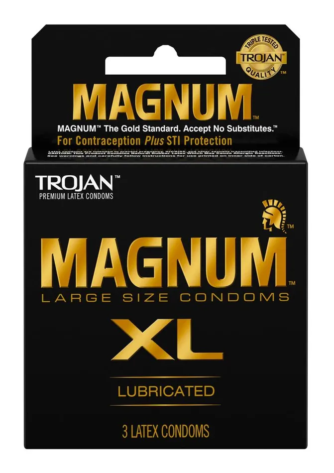 Male Sex Toys Trojan Trojan Magnum XL Lubricated Latex Condoms