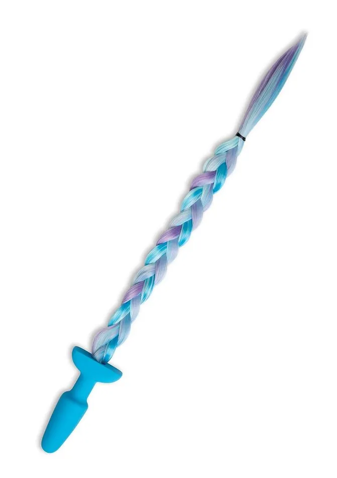 Male Sex Toys Whipsmart WhipSmart Silicone Plug 375in with Unicorn Tail