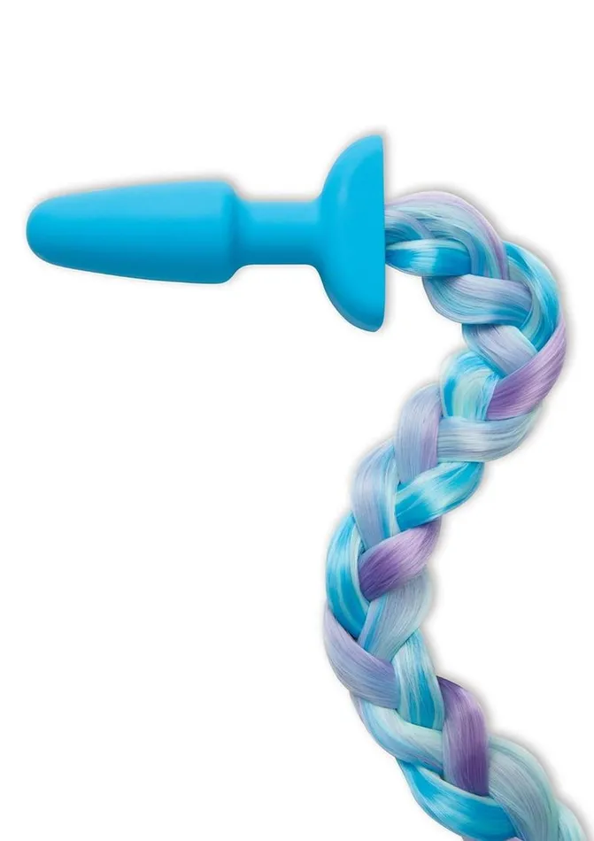 Male Sex Toys Whipsmart WhipSmart Silicone Plug 375in with Unicorn Tail