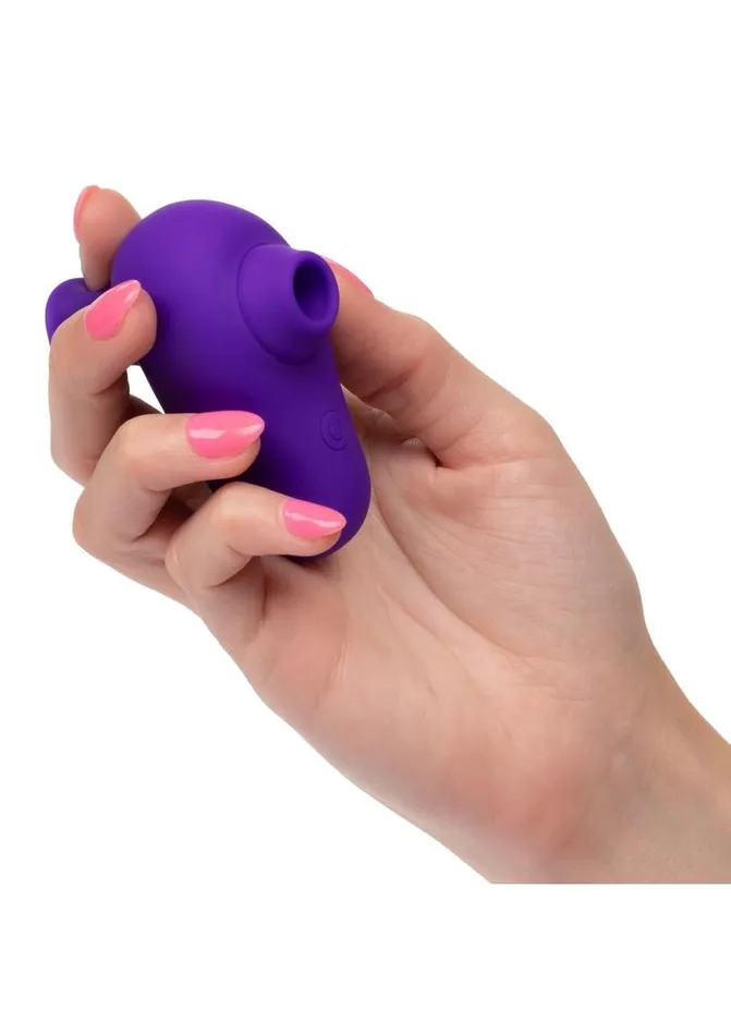 Neon Vibes The Kissing Vibe Rechargeable Silicone Clitoral Stimulator Neon Vibes Female Sex Toys