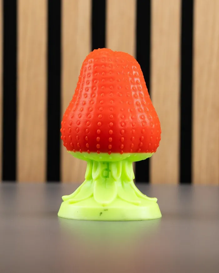 PhreakClub Male Sex Toys Strawberry Plug Large Soft ShaftFirm Base