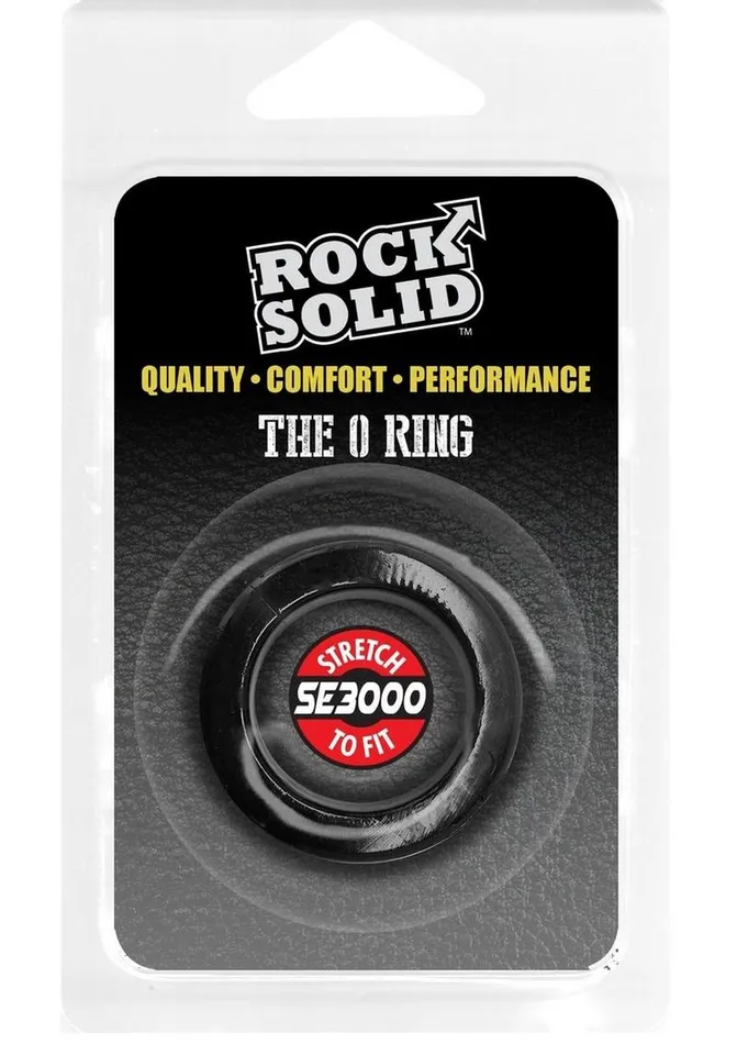 Rock Solid Male Sex Toys Rock Solid The O Ring Cock Ring