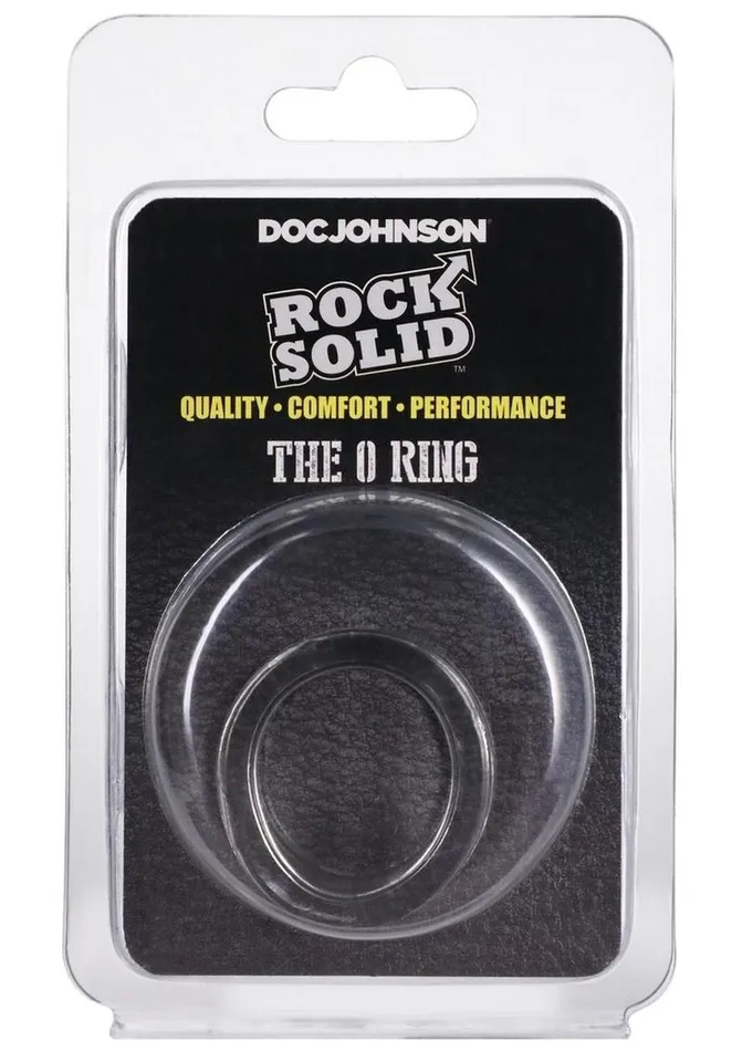 Rock Solid Male Sex Toys Rock Solid The O Ring Cock Ring
