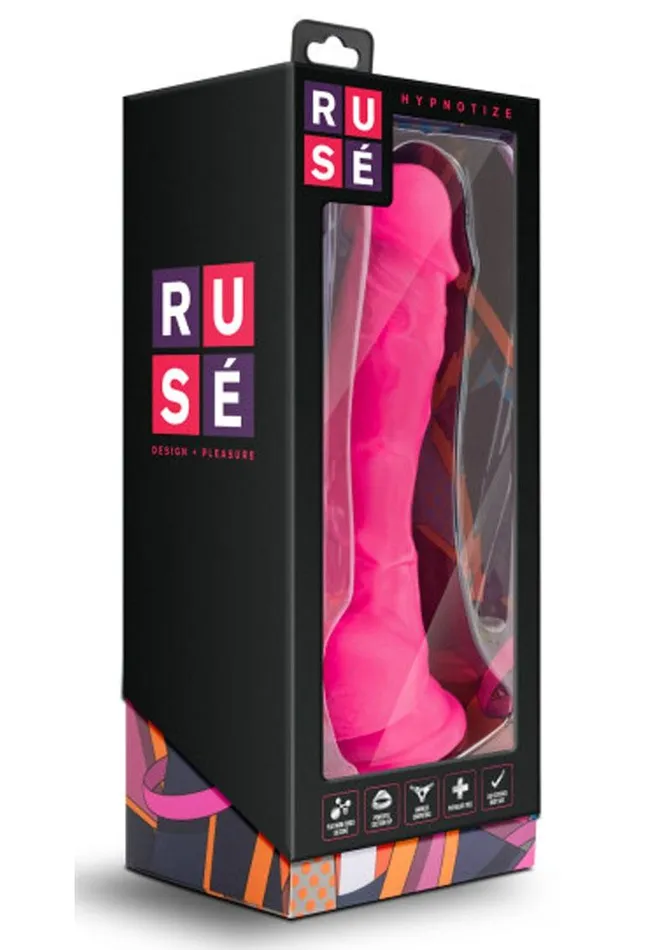 Ruse Ruse Hypnotize Silicone Dildo with Balls Female Sex Toys